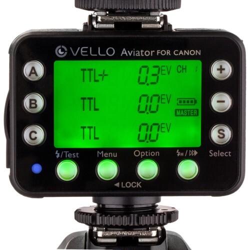 Vello FreeWave Aviator Wireless Flash Trigger Transceiver for Select Canon