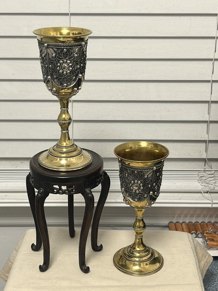 Kiddush Filigree Goblets