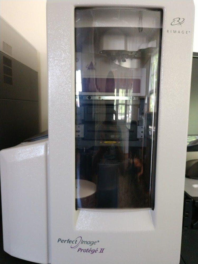 (2) Rimage Protege II, CD&DVD Printer, Auto Replication, Dell Server & Software