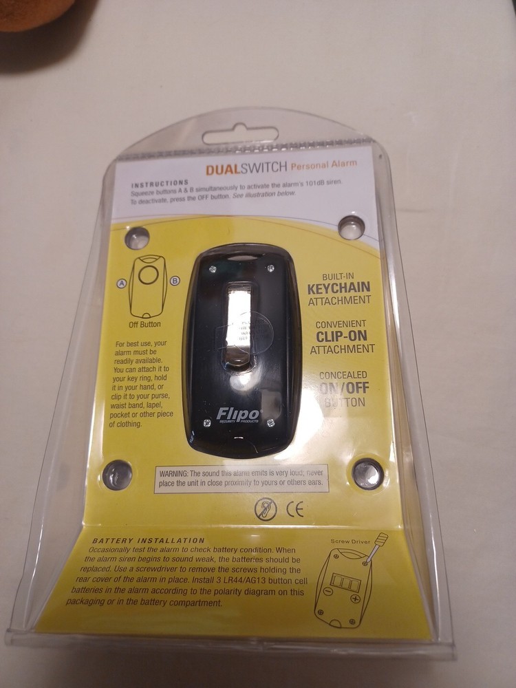 Flipo Dualswitch Personal Alarm Safety Security
