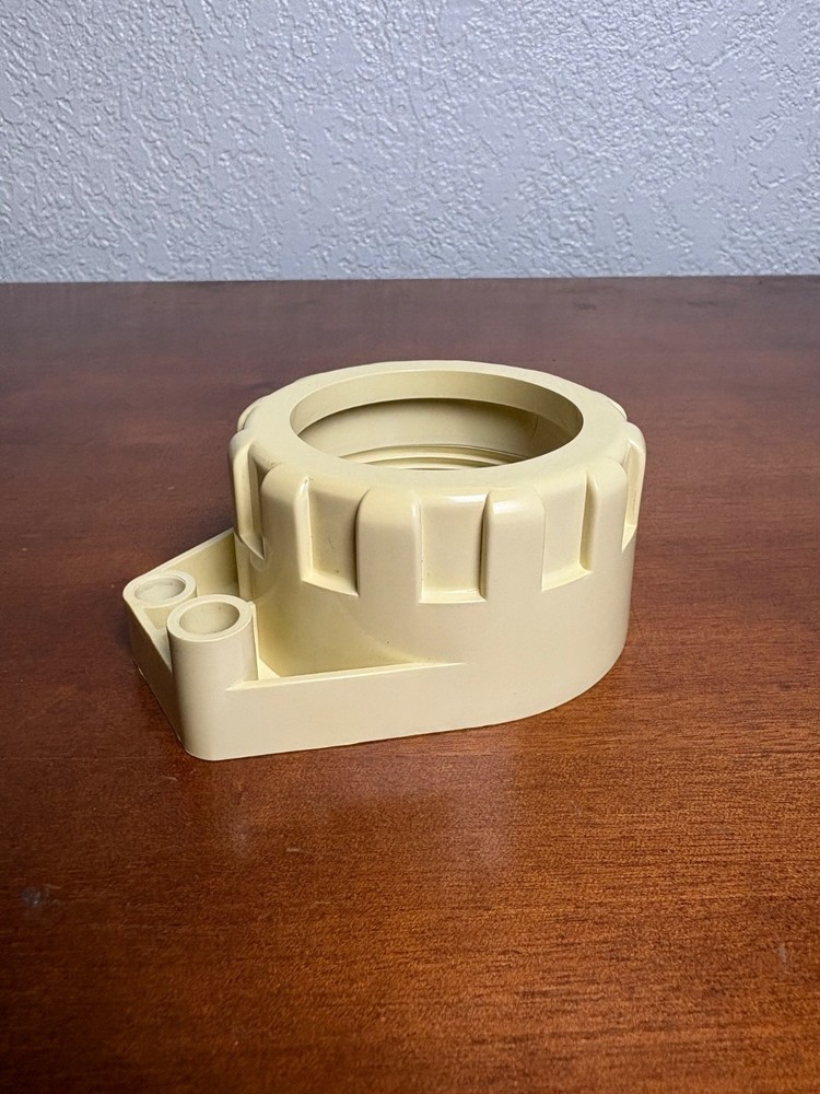 Popeil Automatic Pasta Maker Replacement Front Locking Nut - Almond/Tan