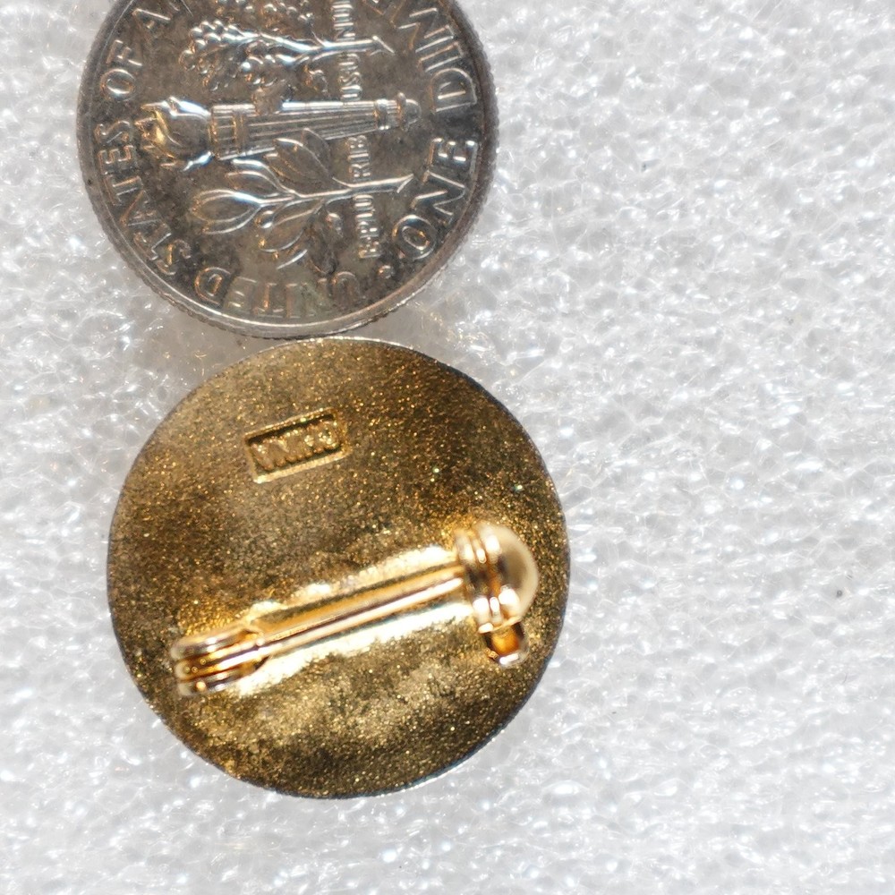 Service Award 5 Years Pinback Button Employee Recognition approx. 1" Round pin