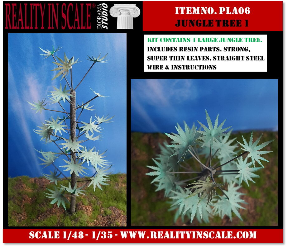 Reality In Scale 1/48 - 1/35 Jungle Tree Vol.1