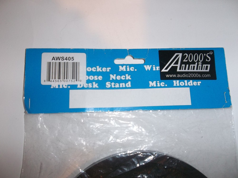 Audio 2000'S AWS405 6" Microphone Pop Filter – New - Other