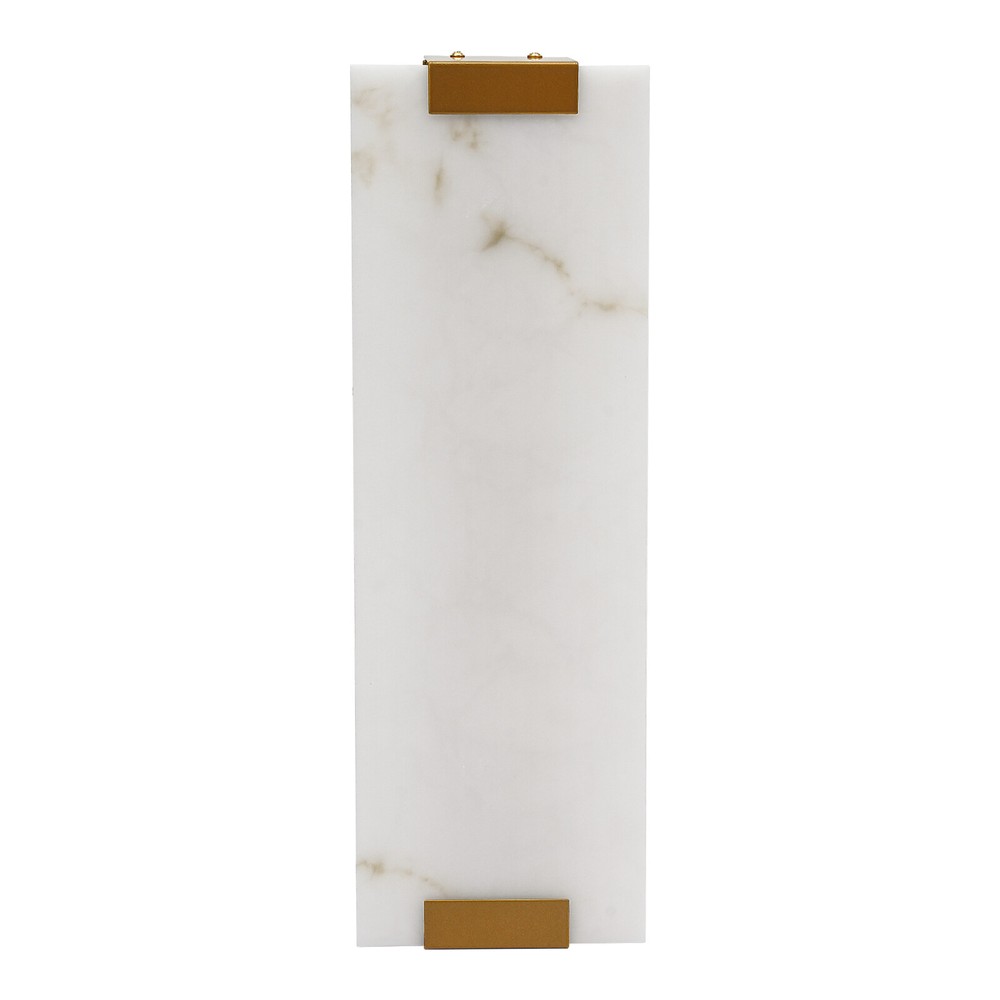 Rectangular G9 Light Wall Lamp Hand-Carved Alabaster Sconce Bedroom Kitchen US