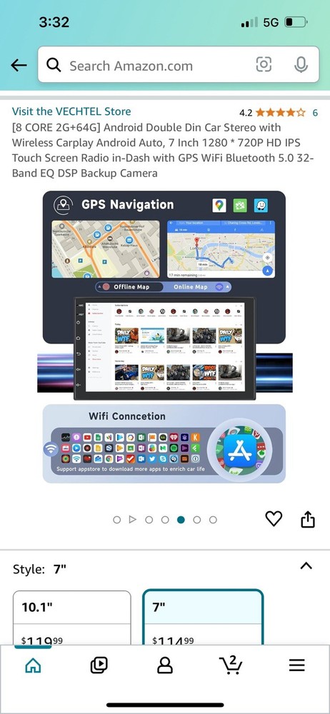 7in Android Head Unit *UNIVERSAL FIT*