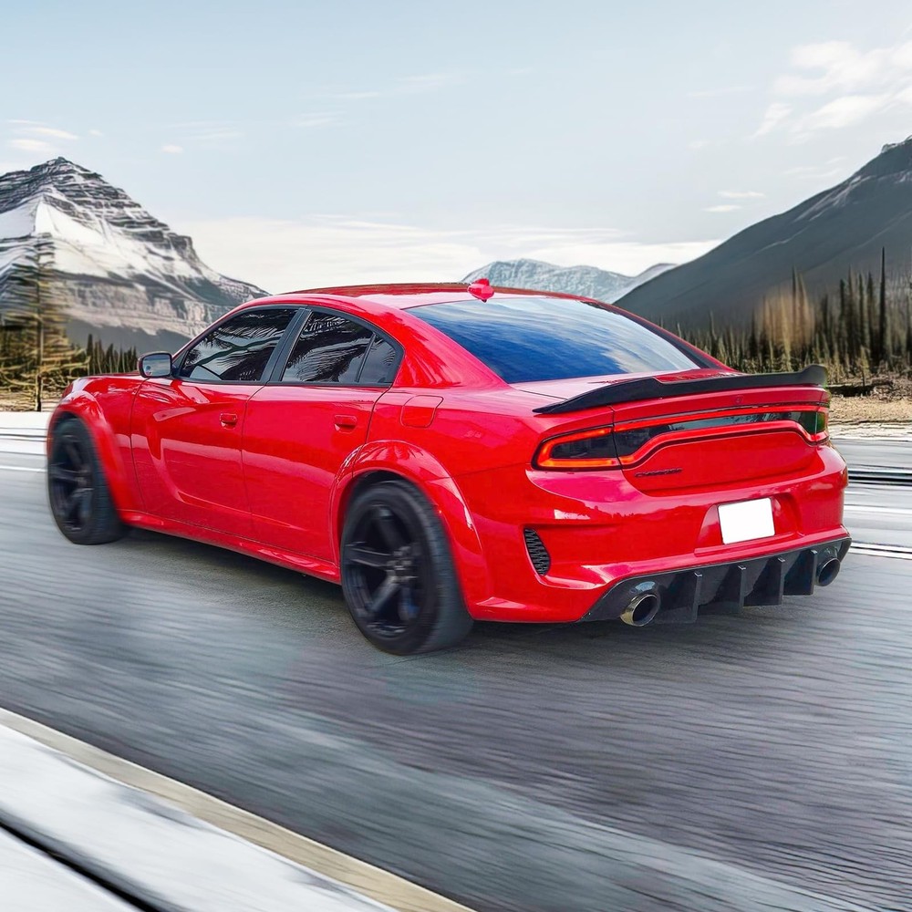 后扩散器 2020 - 2023 充电器 Scat Pack SRT Hellcat 宽体碳纤维