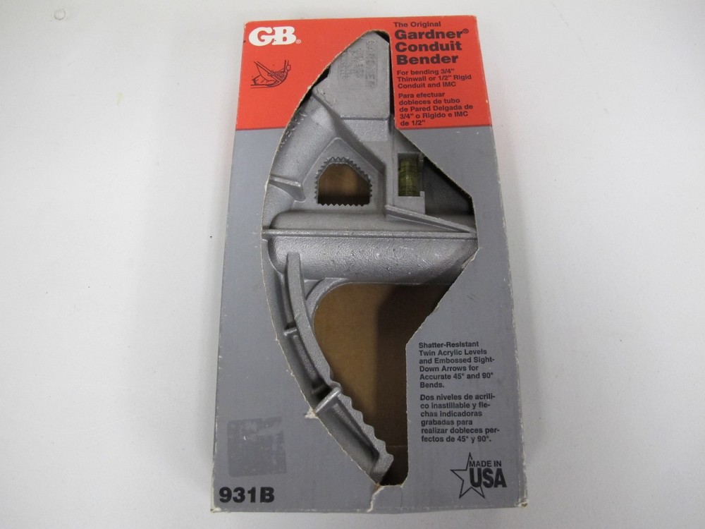 Gardner 931B Conduit Bender