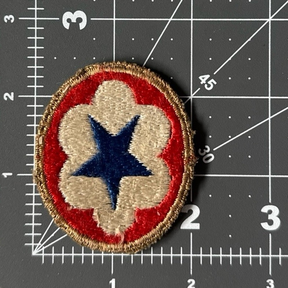 WW2 Eastern Defense Command Tan Border Patch - #1254