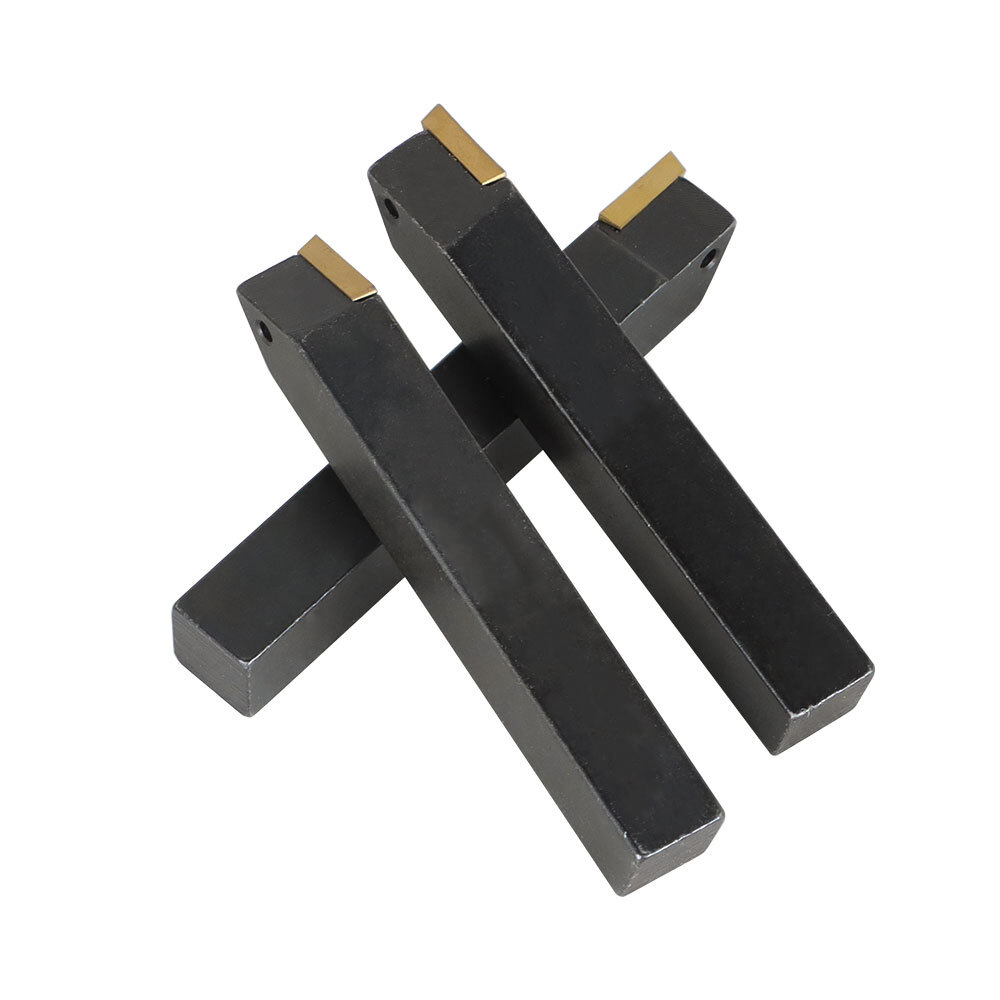 5Pcs 3/8" Lathe Indexable Carbide Insert + Turning Tooling Bit Holder Set