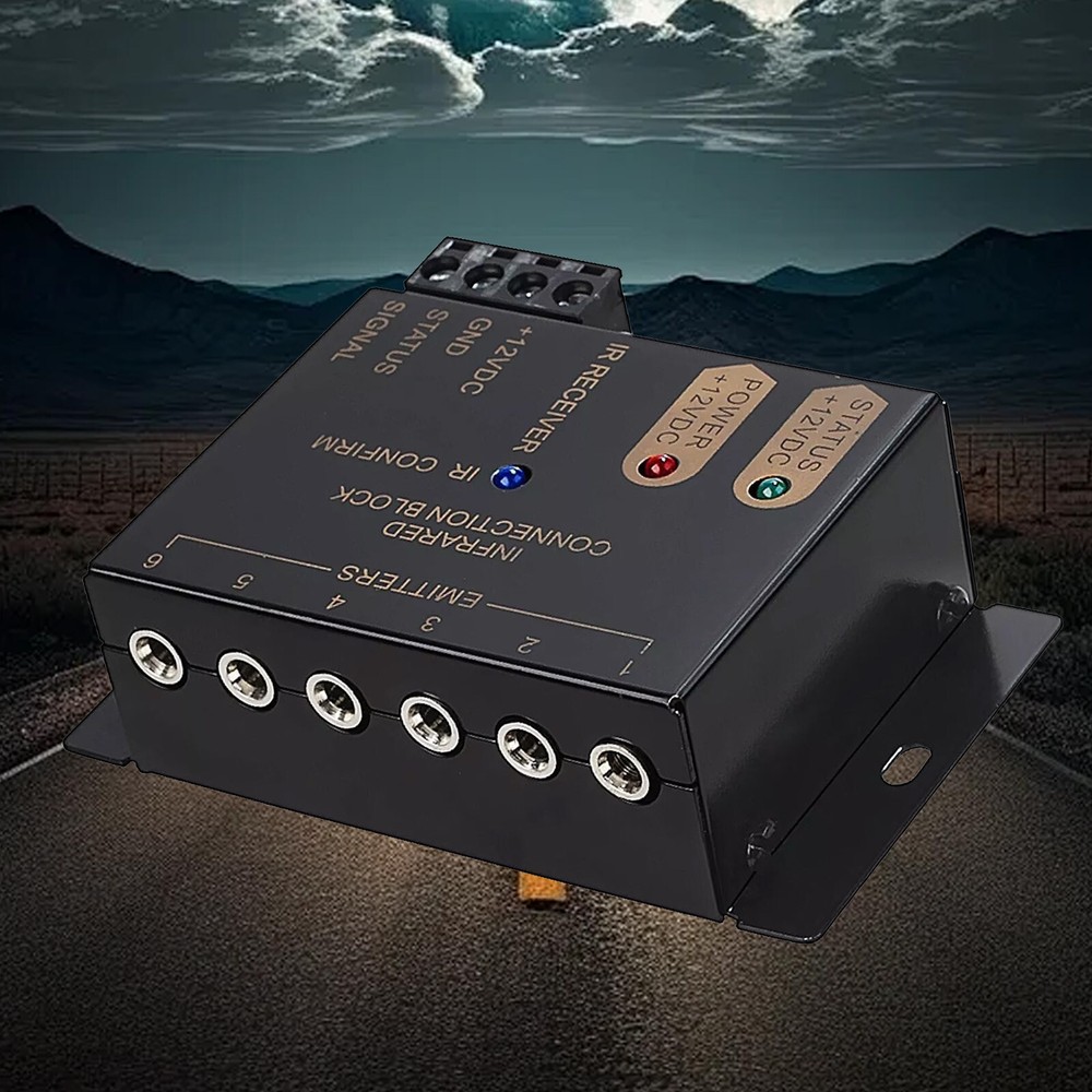 Infrared Remote Control Repeater Hidden IR Extender Emitter Receiver System KiyC