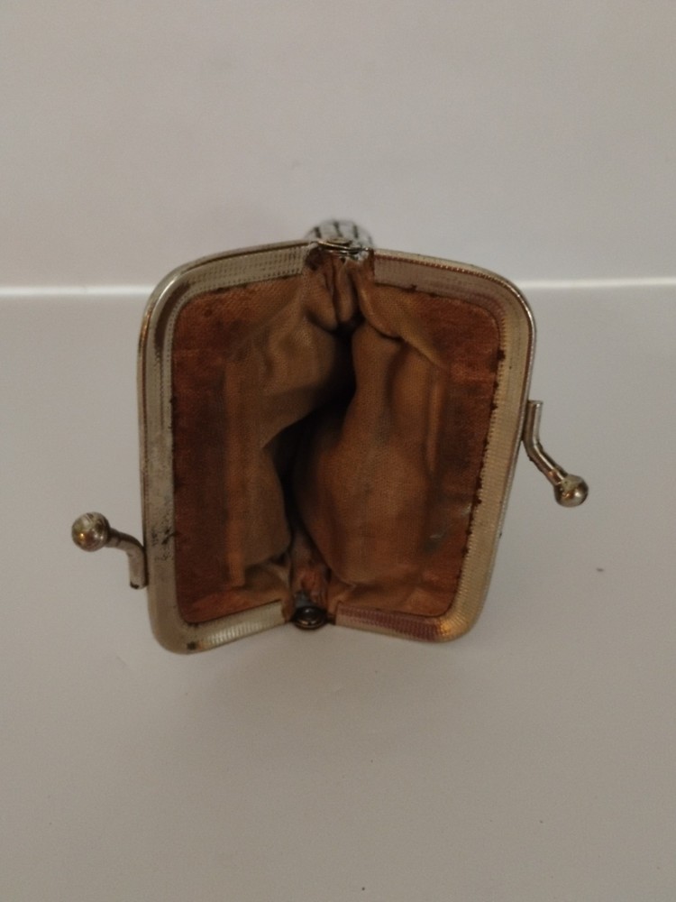 Vintage Cigarette Silver Mesh Case - Clasp Closure - Unbranded - Preowned