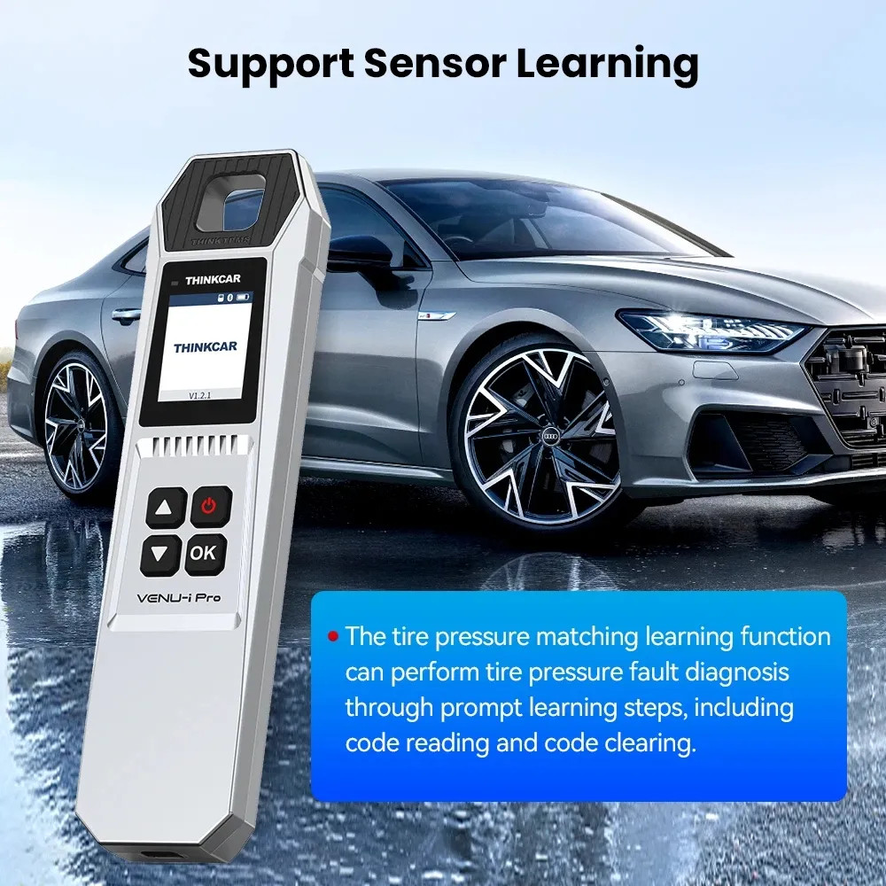 MUCAR VO8+TPMS Tool Diagnostic OBD2 Scanner Bidirectional E.CU Coding 34+Service