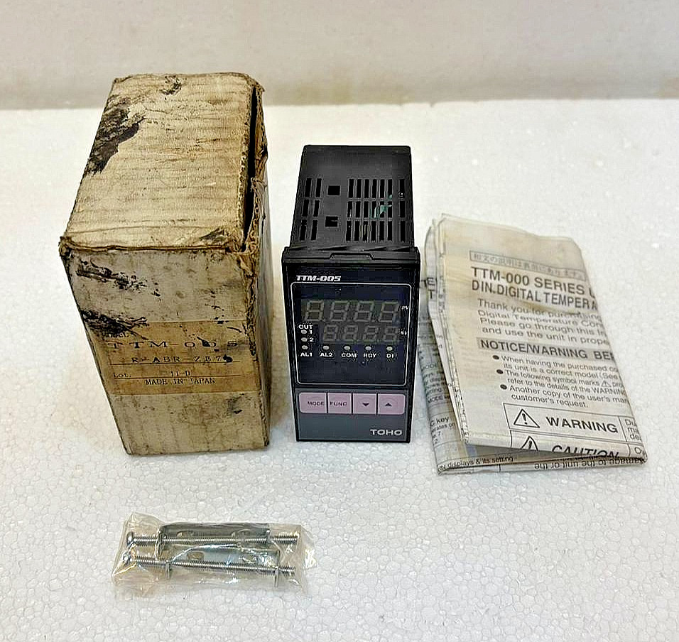 TOHO TTM-005-R-ABR-Z57 DIGITAL TEMPERATURE CONTROLLER TTM-005