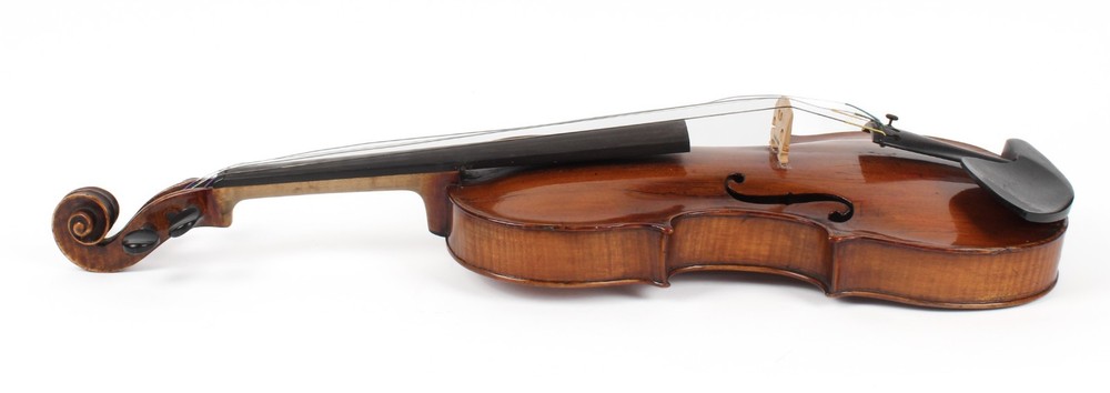 Francesco Ruggeri Model Violin, Alligator Leather Case