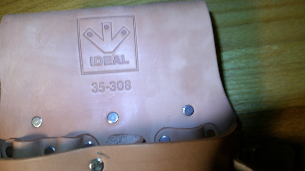 IDEAL INDUSTRIES 35-308 Leather Tool Pouch