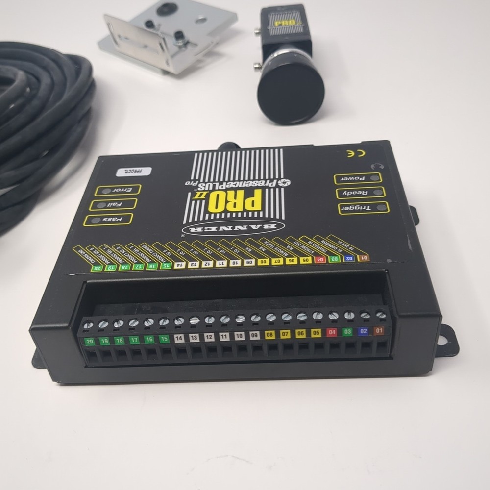 Vision System - Banner Engineering Presence Plus Pro 2 Camera Box And Cable
