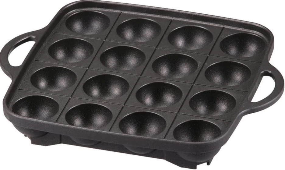 Takoyaki Grill Pan , Medium, Black