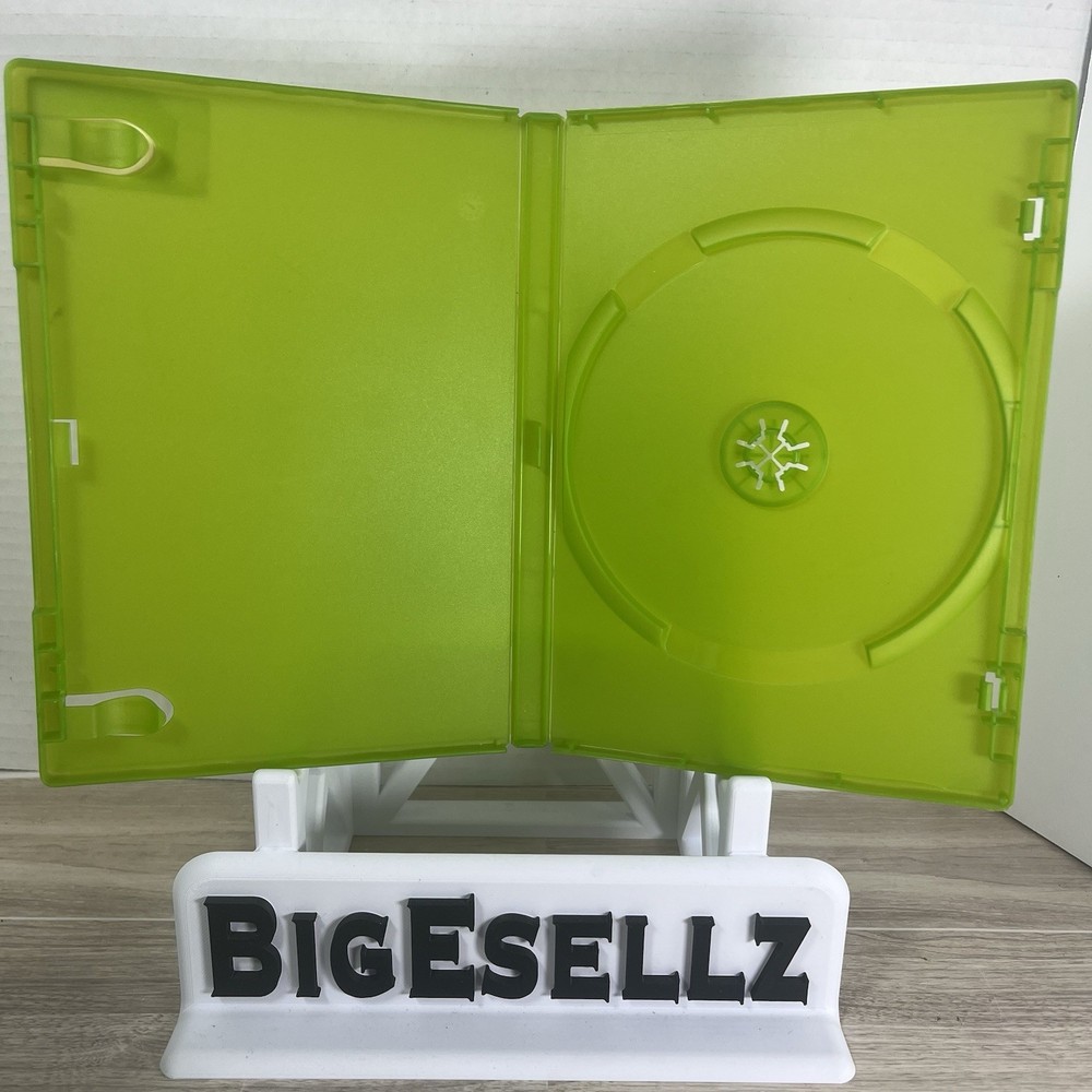 Original Xbox Green Replacement Case OEM Authentic No Artwork