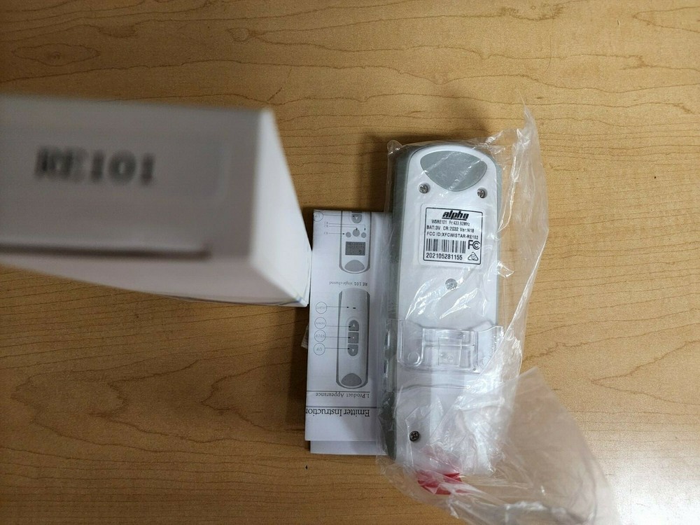 Alpha Motors Pioneer Remote Control Roller Shade remote control