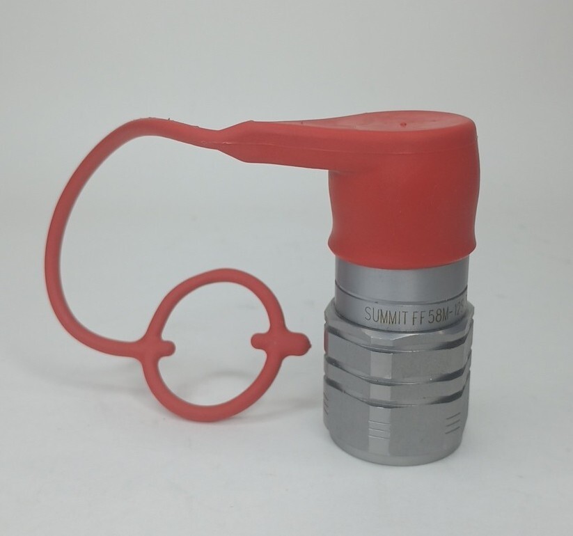 Summit NPT Flat Face FF 58M-12S 3022 Hydraulic Quick Connect Coupler Coupling