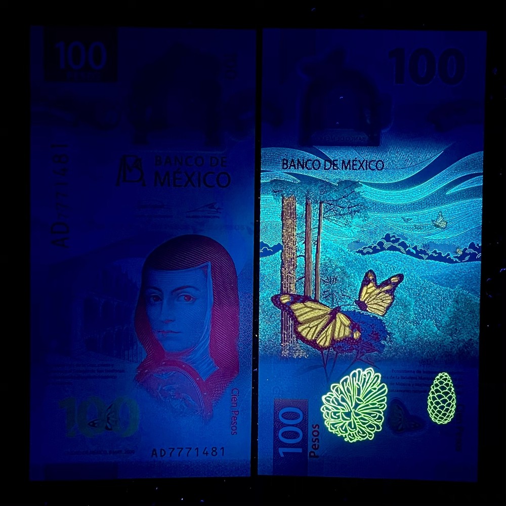 Mexico 100 Pesos 2020 P 131 a Polymer Random Prefix UNC