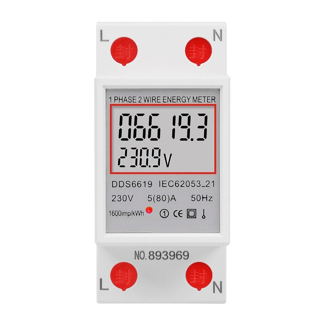 Energy Meter for Professional Voltage and Current Measurement Solutions