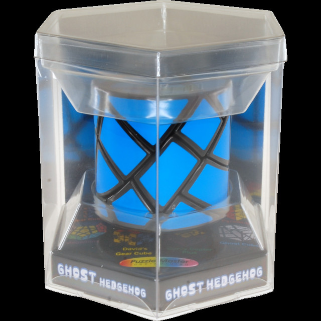 Ghost Cube Hedgehog Blue Labels - Meffert's Rotation Puzzle