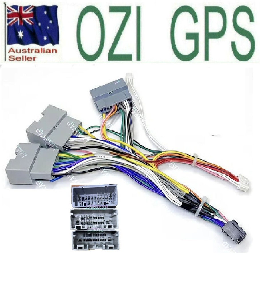 DODGE CALIBER 2009-2011      ANDROID HEAD UNIT INSTALL WIRING - ALL CABLES