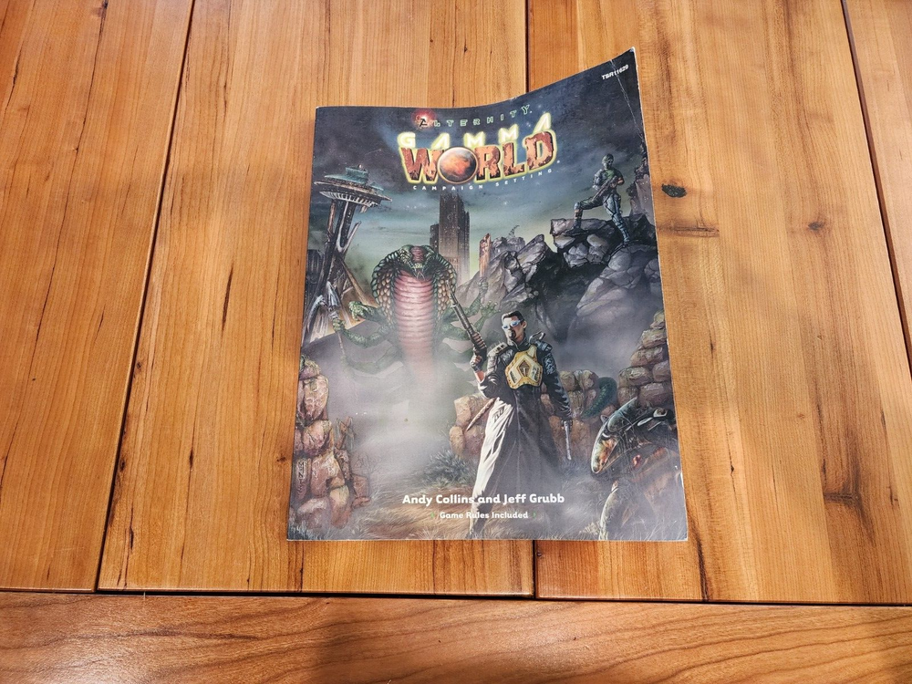 Gamma World D20 System Campaign Setting book, Nice!