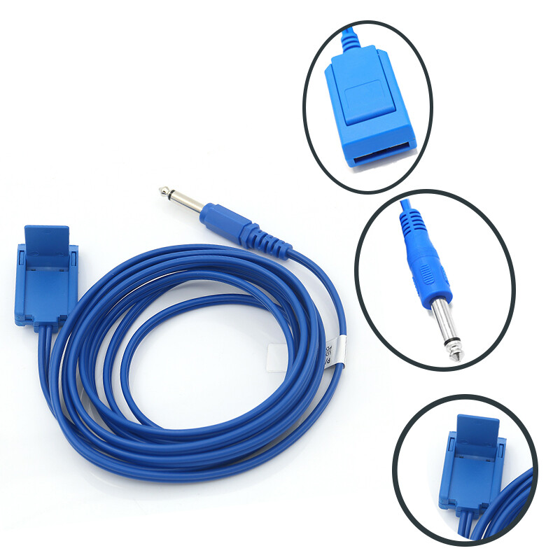 Negative Plate Connecting Cables Patient Return Electrode REM ESU Grounding Pads