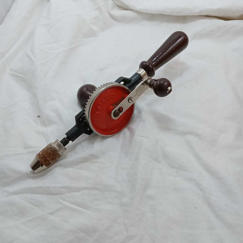 Vintage Stanley No 803 Hand Drill In Original Box,