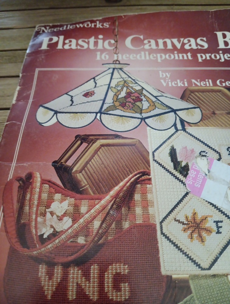 Plastic Canvas Bazaar 16 Needlepoint Projects by Vicki Neil Getchell Pattern