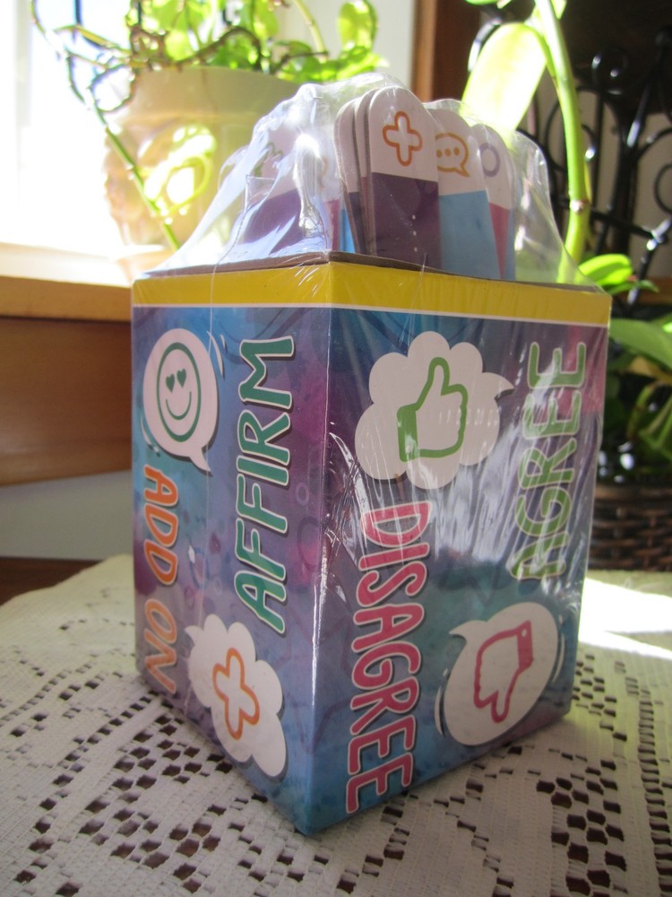 Really Good Stuff ACCOUNTABLE TALK 54 STICKS CLASS ROOM TEACHING AID