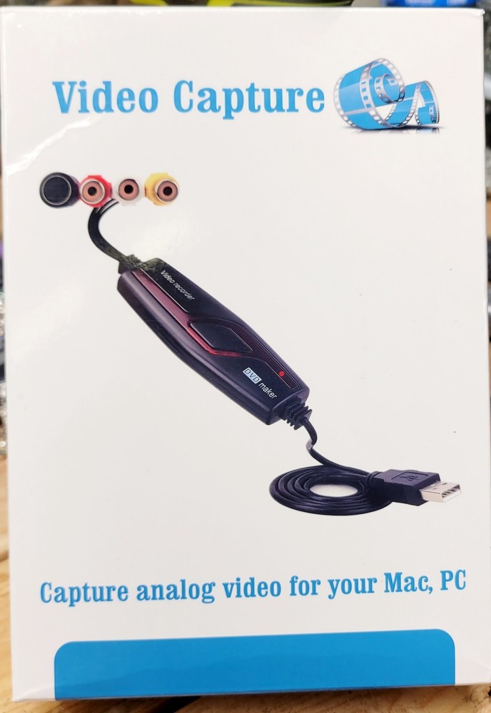 Digitnow Video Transfer Kit ~ Transfer Video From Analog Sources ~ Used Once!