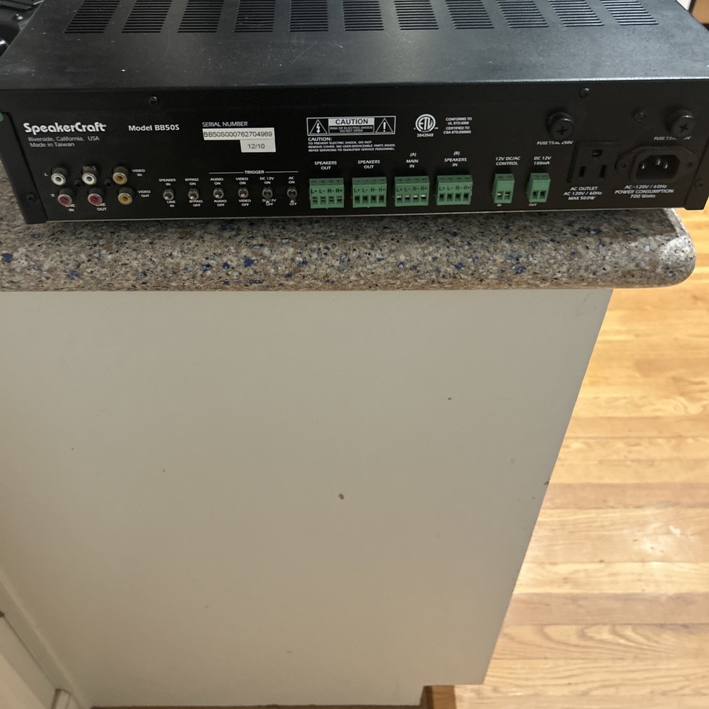 Speaker Craft BB50S POWER AMPLIFIER