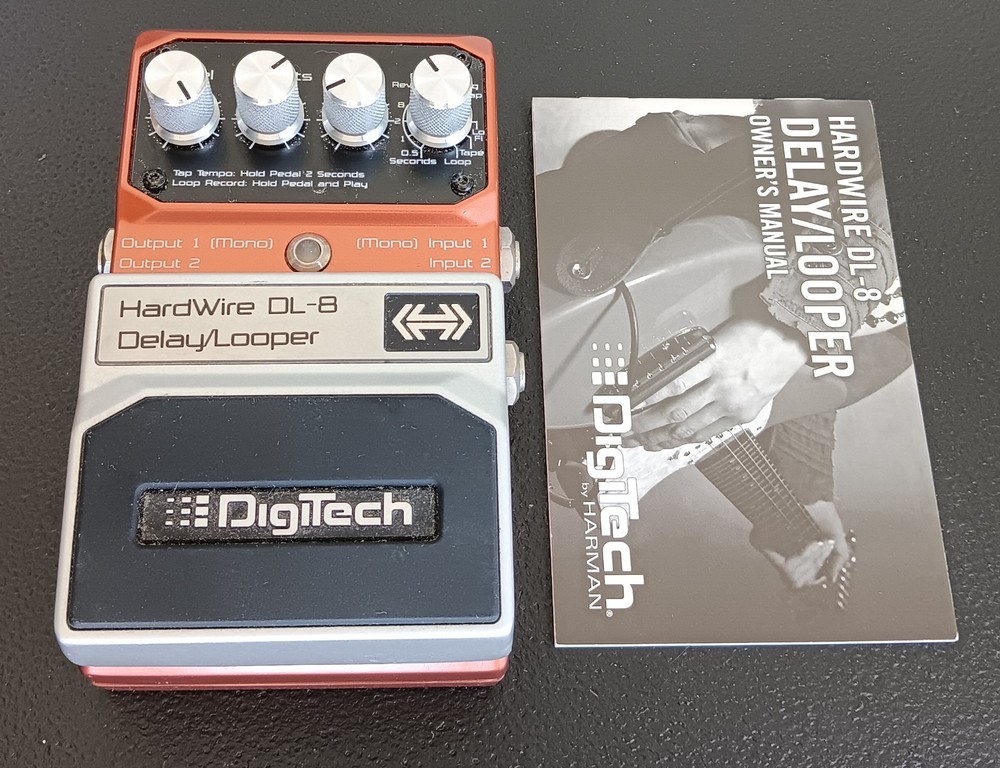Digitech Hardwire DL-8 Delay Looper Guitar Pedal