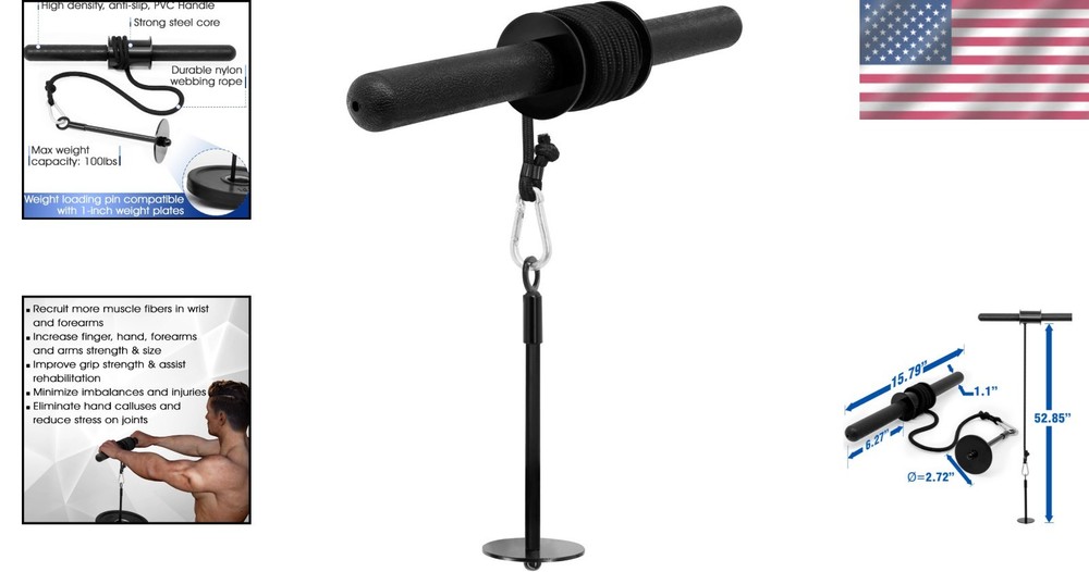 Professional-Grade Wrist Blaster - Strength Training with 100 lbs Capacity