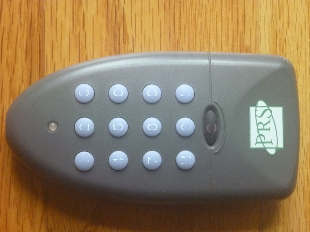 Interwrite PRS TX-01A Personal Response System Remote Control