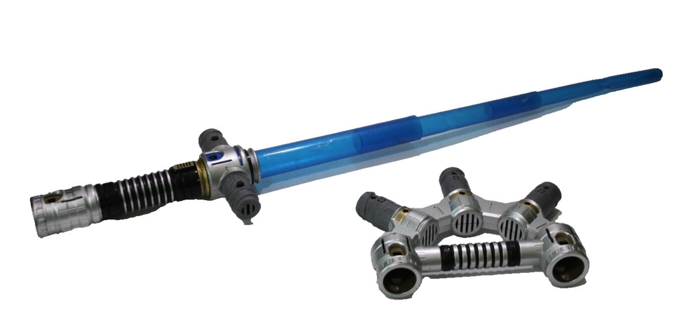 Hasbro Star Wars Bladebuilders Jedi Master Blue Lightsaber Starter Kit 2015 Work