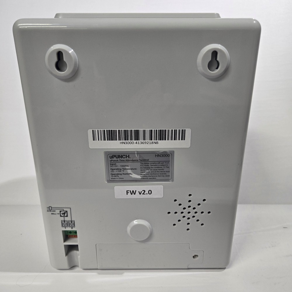 Upunch HN3000 Employee Time Clock Bundle