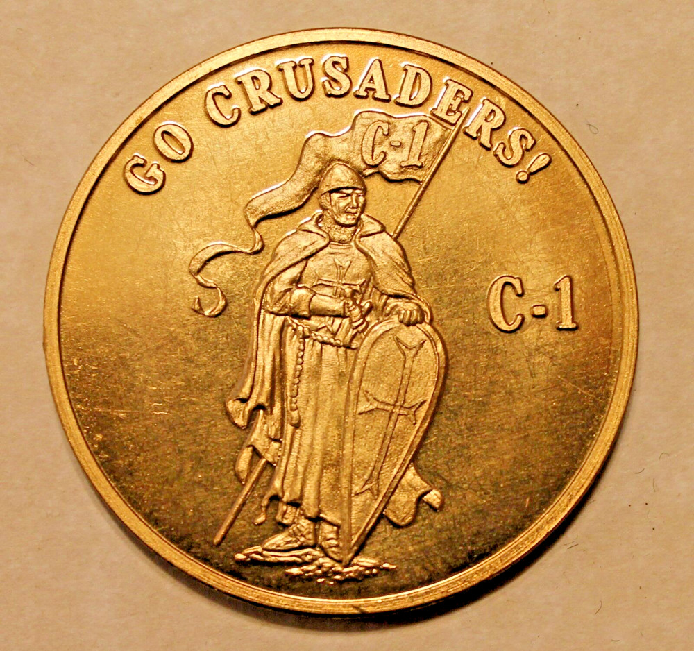 West Point Company C-1 Crusaders U S Military Academy Army Challenge Coin