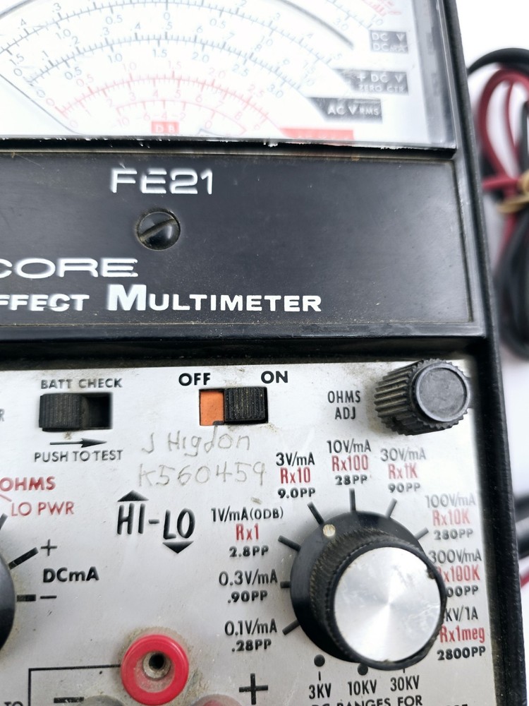 Vintage Sencore Field Effect Multimeter Meter FE21 USA