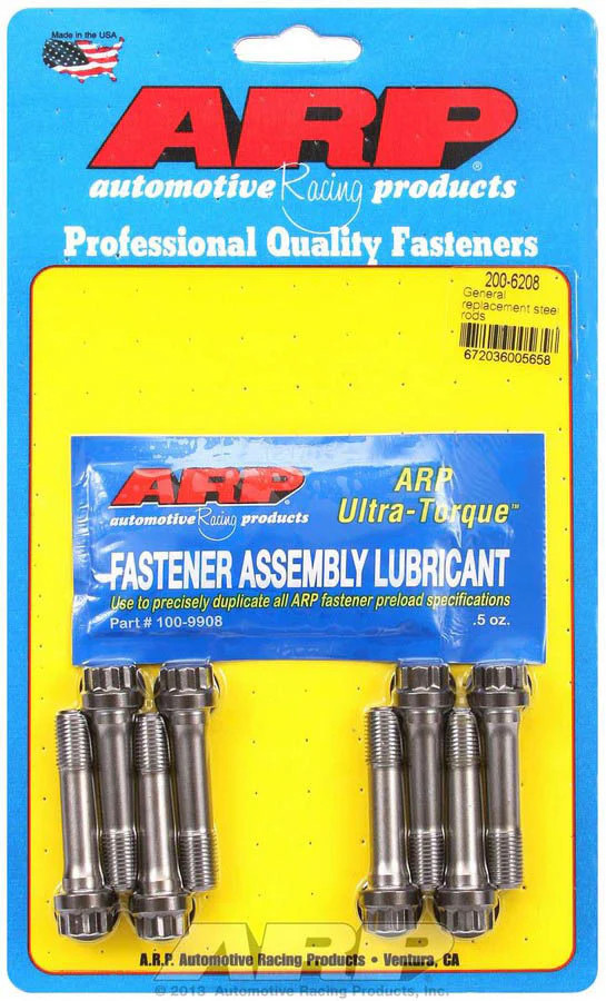 ARP 200-6208 Replacement Rod Bolt Kit 3/8 (8)