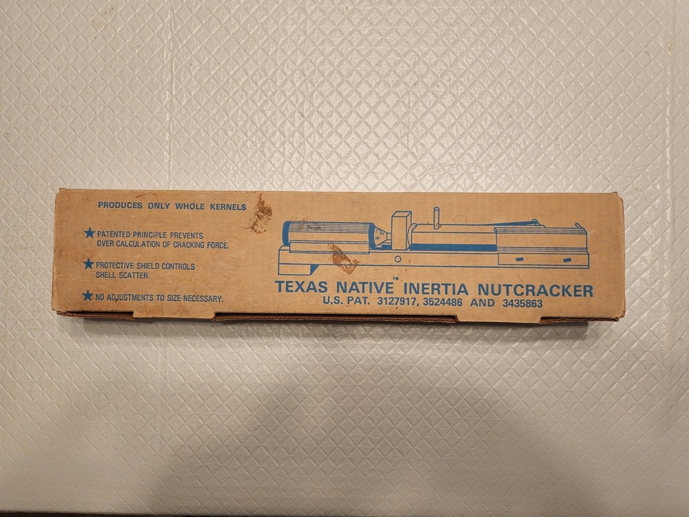 Vintage Texas Native Inertia Nutcracker Model 7141