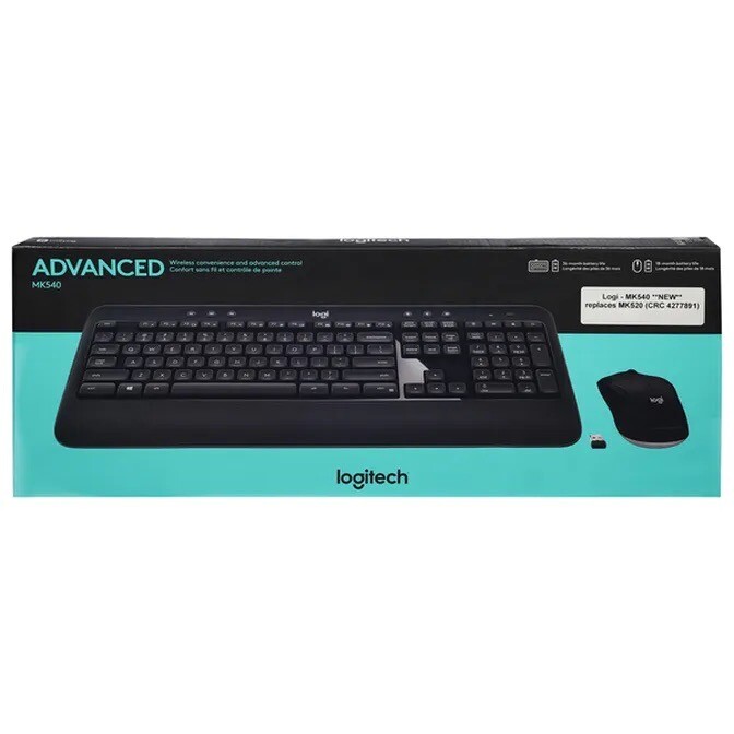 Logitech Unifying USB Receiver for Advanced Combo Mk540 Mouse And Keyboard