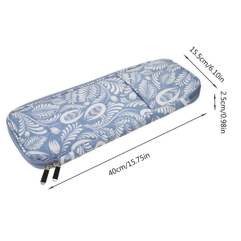 Knitting Needle Case, Crochet Hooks Storage Case, Knitting Needle Storage Bag