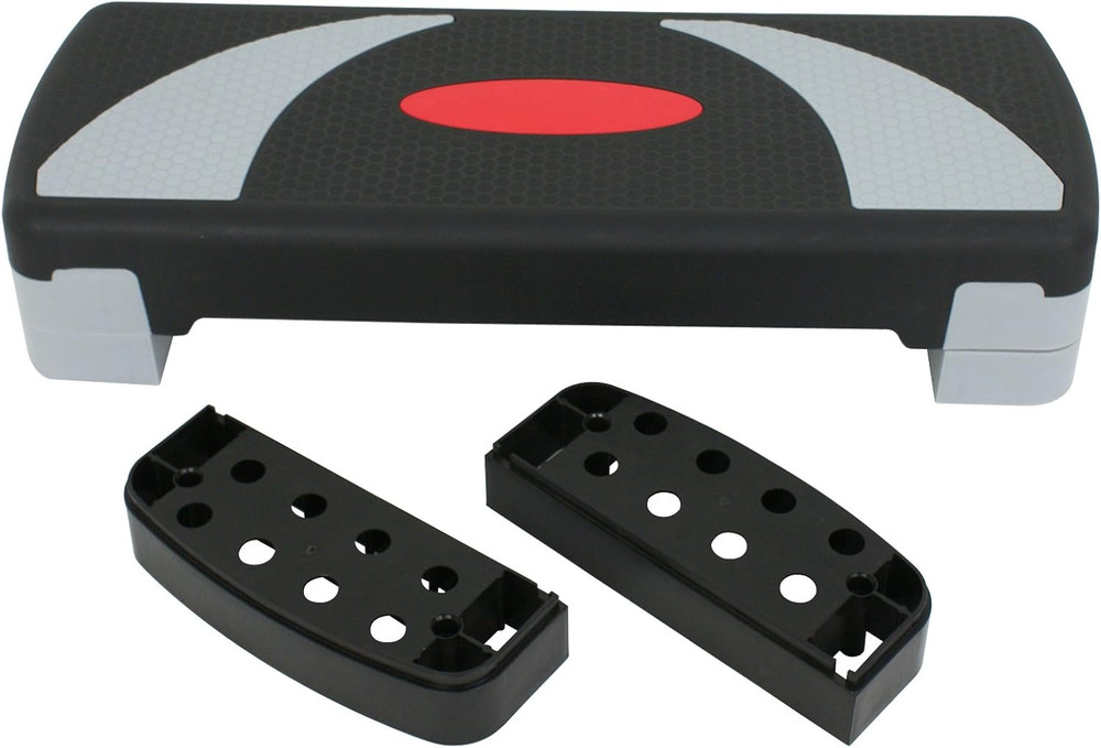 ZENY 31’’ Aerobic Step Platform, Adjustable Exercise Workout Stepper with Stable