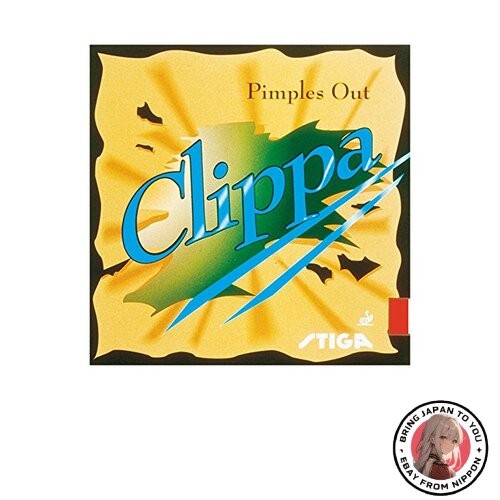 New STIGA Clipper Table Tennis Rubber Medium Black 9809-15