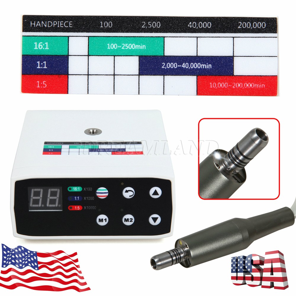 Dental LED Micro Motor /1:5 Increasing Handpiece